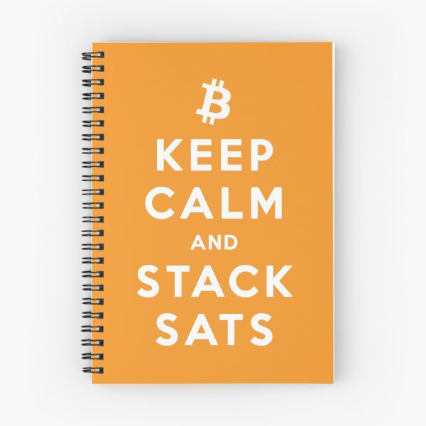 Item preview, Bitcoin Keep Calm and Stack Sats designed and sold by Aetha.