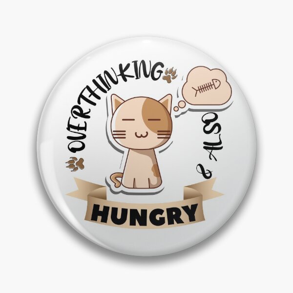 Item preview, Overthinking and also hungry designed and sold by dogcuddleralert.