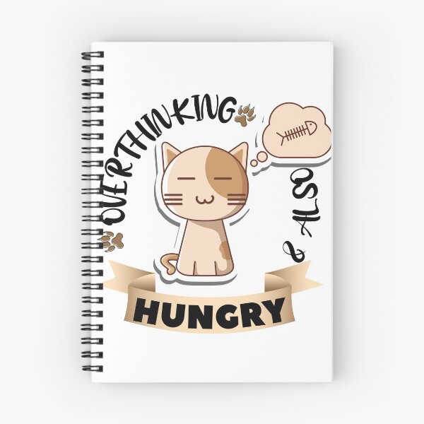Item preview, Overthinking and also hungry designed and sold by dogcuddleralert.