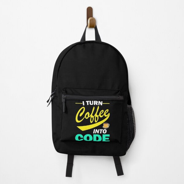 Item preview, I Turn Coffee Into Code Funny Programmer Quote designed and sold by vineeth.