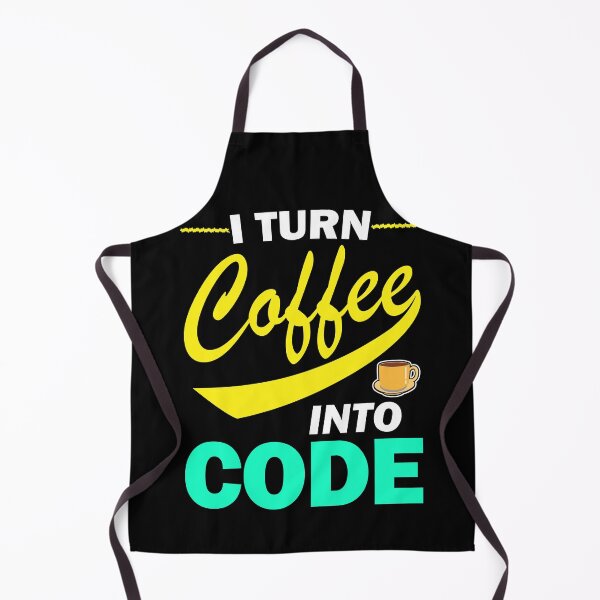 Item preview, I Turn Coffee Into Code Funny Programmer Quote designed and sold by vineeth.