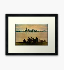 A Staten Island Fantasy Framed Print