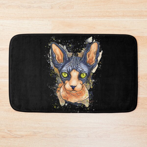 Item preview, Copie de Portrait of a Sphynx cat designed and sold by NadiaChevrel.