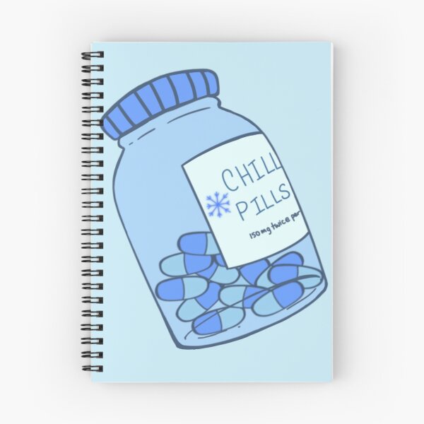 Item preview, Chill Pills designed and sold by KazsStickerShop.