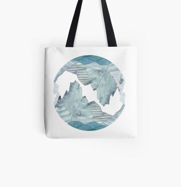 Sea and sky All Over Print Tote Bag