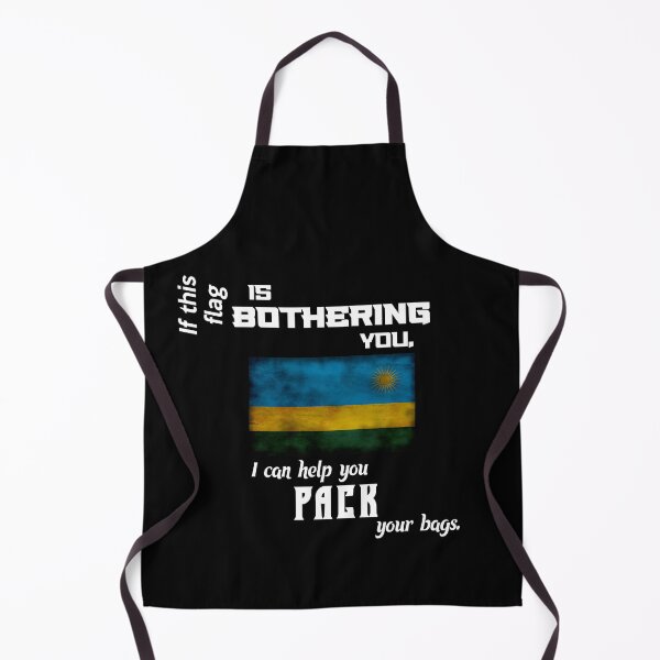 Item preview, Rwandan flag - pack your bags designed and sold by 2Girls1Shirt.