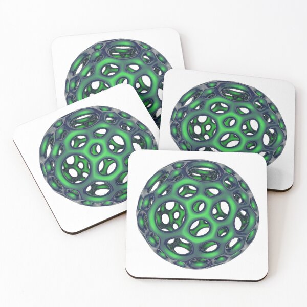 Item preview, Abstract Organic Ball - Blue / Green designed and sold by DeltaInitiative.