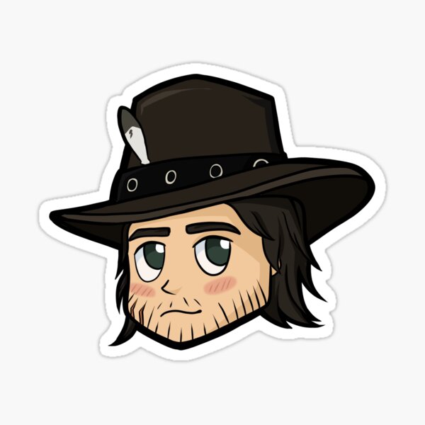 Vista previa del artículo con la obra «John marston chibi», diseñado y vendido por Camfi.