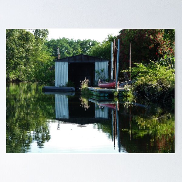 Item preview, Boathouse and Red Canoe designed and sold by ChaosGate.