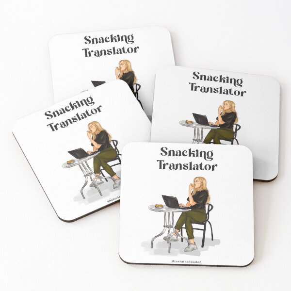 Item preview, Snacking translator designed and sold by lauratraduccion.