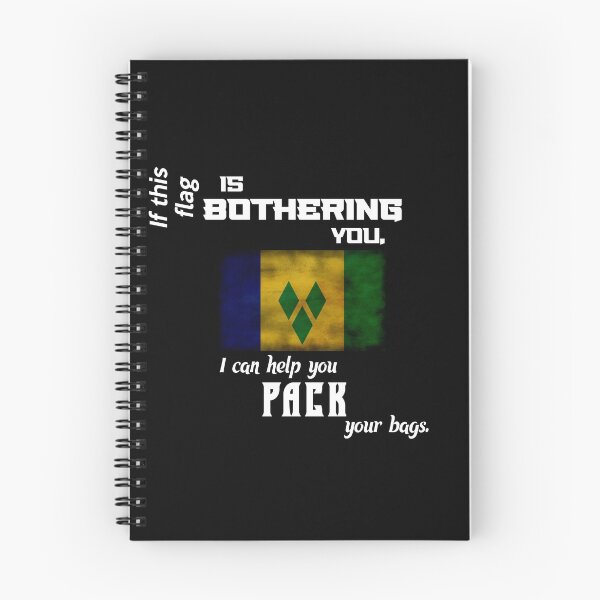 Item preview, Vincentian flag - pack your bags designed and sold by 2Girls1Shirt.