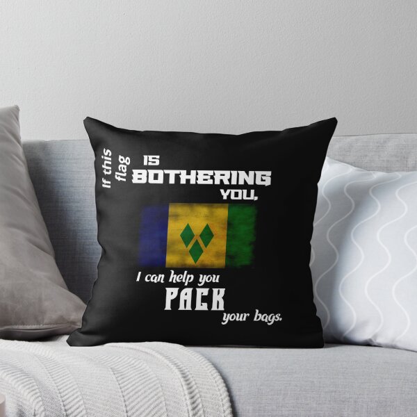 Item preview, Vincentian flag - pack your bags designed and sold by 2Girls1Shirt.