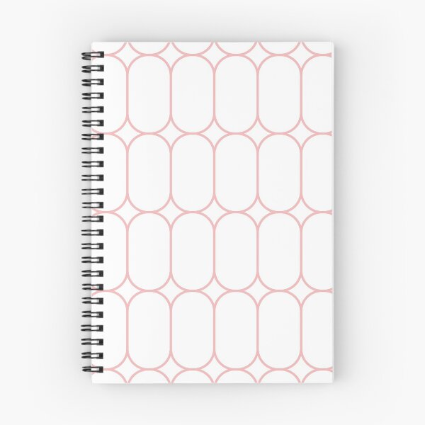 Item preview, Mod Pods Retro Geo Pattern in Pink and White designed and sold by kierkegaard.