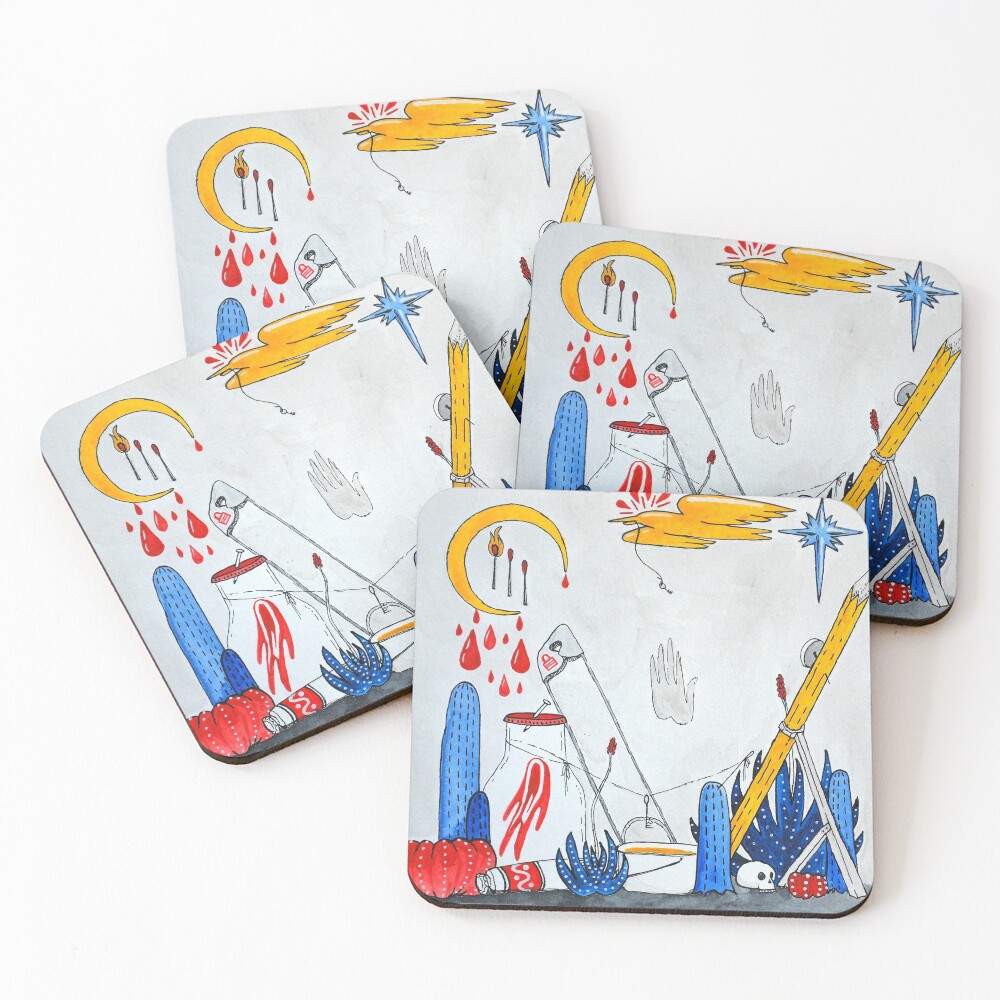 Item preview, Coasters (Set of 4) designed and sold by Hethermcc.