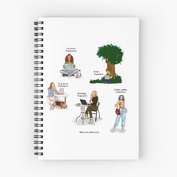 Item preview, Types of translators designed and sold by lauratraduccion.