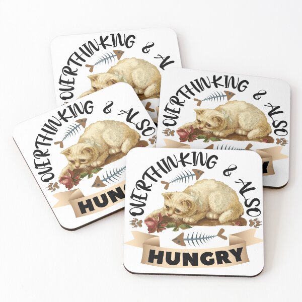 Item preview, Overthinking and also hungry designed and sold by dogcuddleralert.