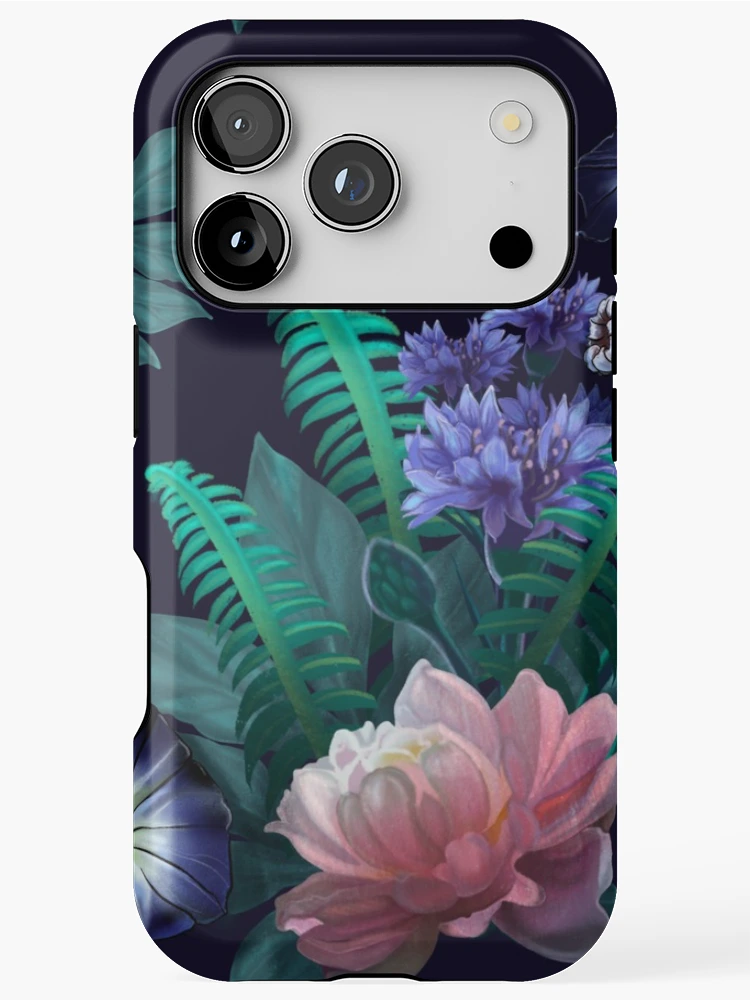 Thumbnail 1 of 4, iPhone Case, Peonies. Spring Flower Pattern. designed and sold by Dobrix.