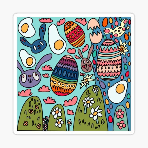 Item preview, easter egg hunt  designed and sold by emilyisnotdead.