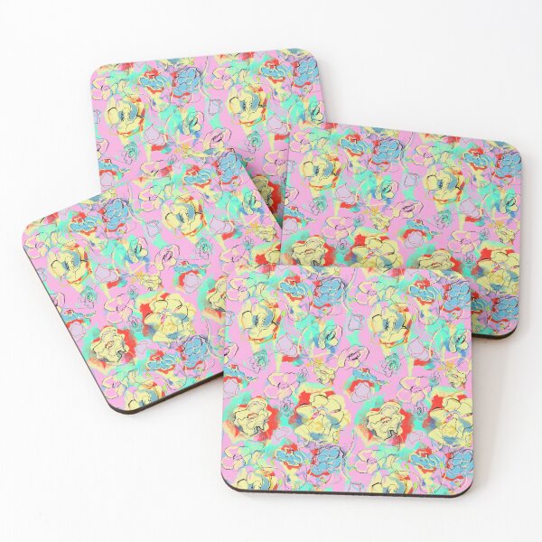 Item preview, colorful floral pattern designed and sold by cemreyigitsahin.