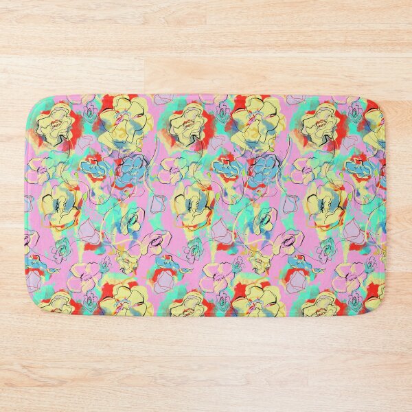 Item preview, colorful floral pattern designed and sold by cemreyigitsahin.