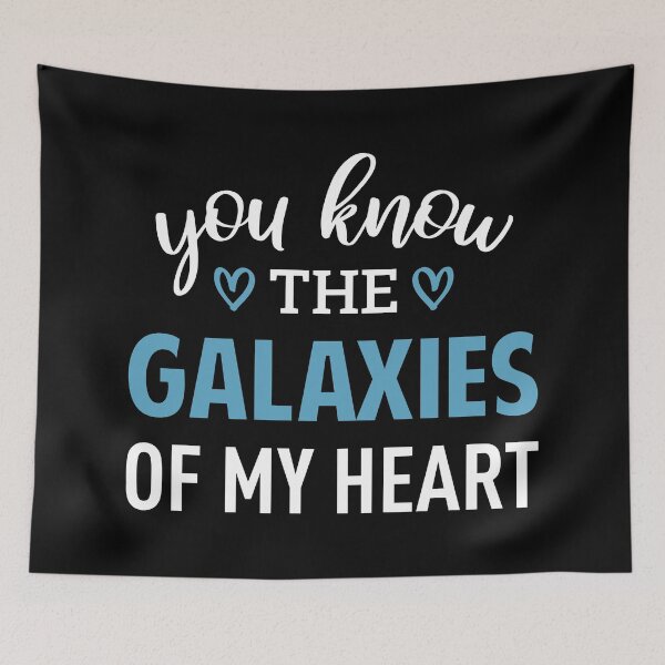 Item preview, You Know The Galaxies Of My Heart (White) designed and sold by FilipeFerreira.