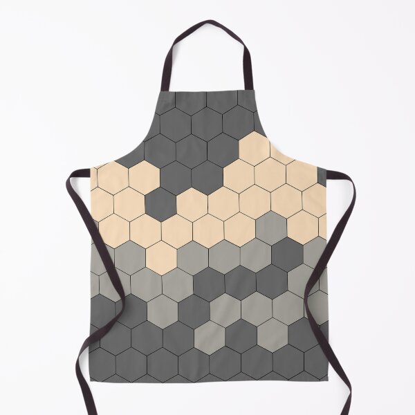 Item preview, Hexagonal Grey Beige Color Pattern designed and sold by MagicSpread.
