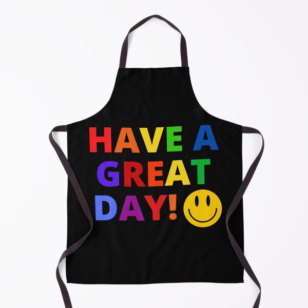 Item preview, Have A Great Day! Smily Face. Rainbow Colours. Capitals. designed and sold by JellyBeenzz.
