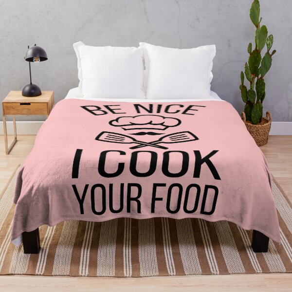 Item preview, Be Nice I Cook Your Food - Funny Food humor designed and sold by meedTee.