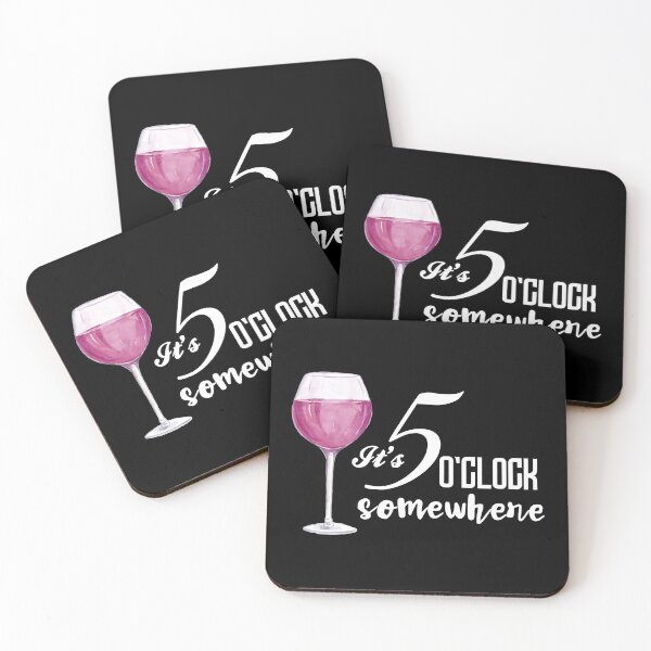 Item preview, It's 5 o'clock somewhere (red wine) designed and sold by CarpenterPhoto.