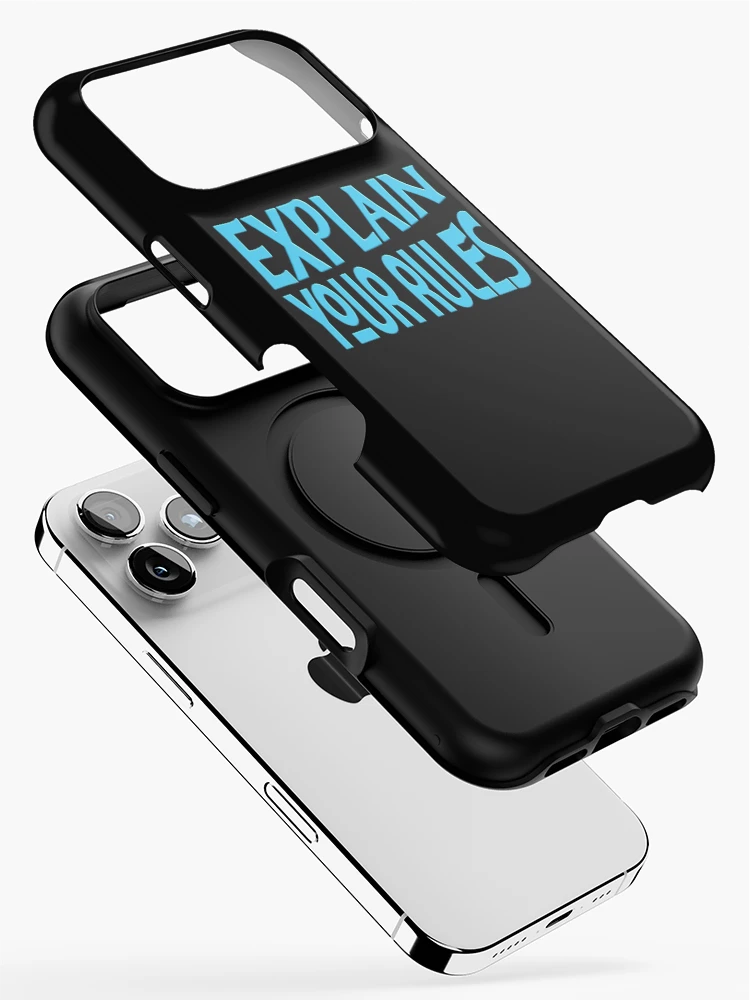 Thumbnail 2 of 4, iPhone Case, EXPLAIN YOUR RULES designed and sold by Ralek.
