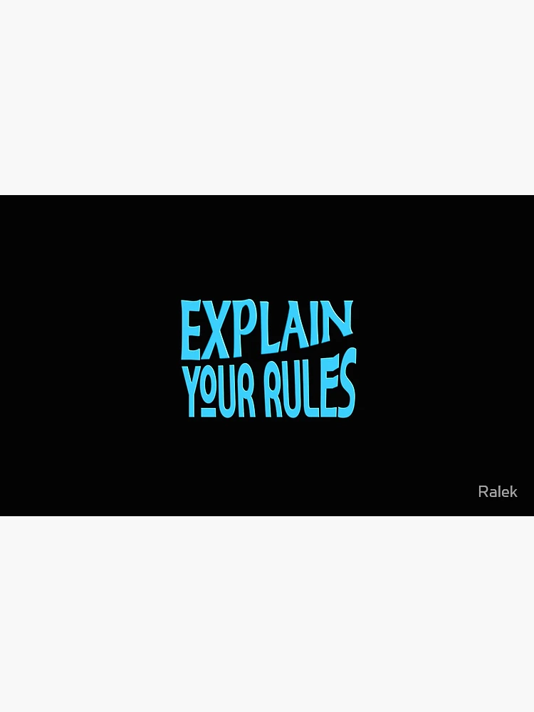 Thumbnail 4 of 4, Coffee Mug, EXPLAIN YOUR RULES designed and sold by Ralek.