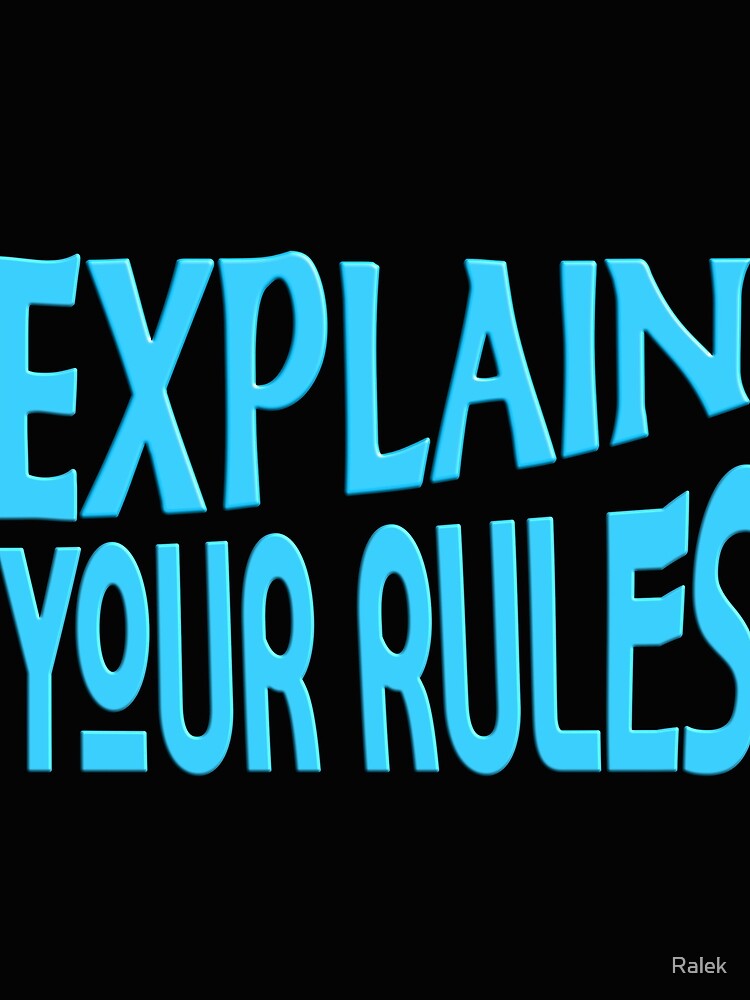 Thumbnail 3 of 3, Scarf,  EXPLAIN YOUR RULES designed and sold by Ralek.