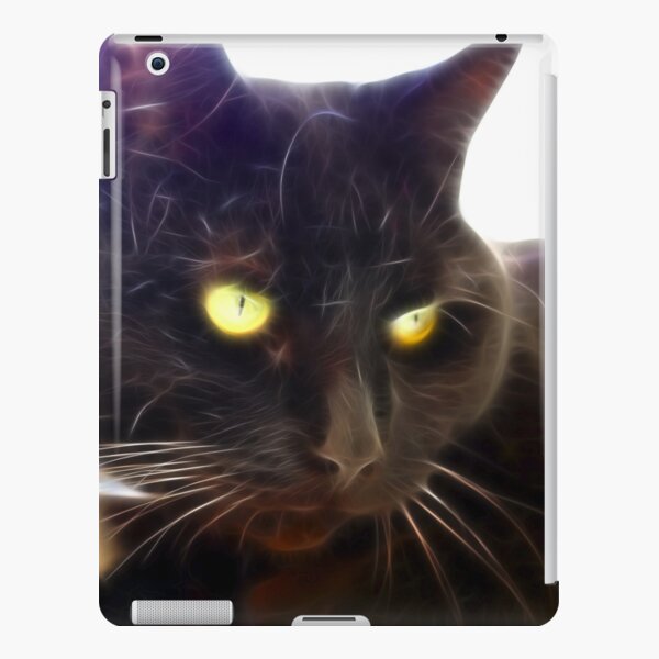 Black Cat iPad Snap Case