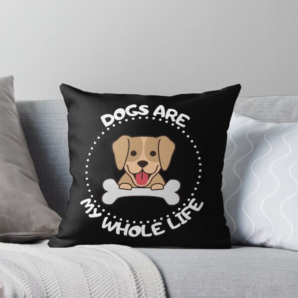 Item preview, Dogs Are Whole Life designed and sold by SimpleUniverse.