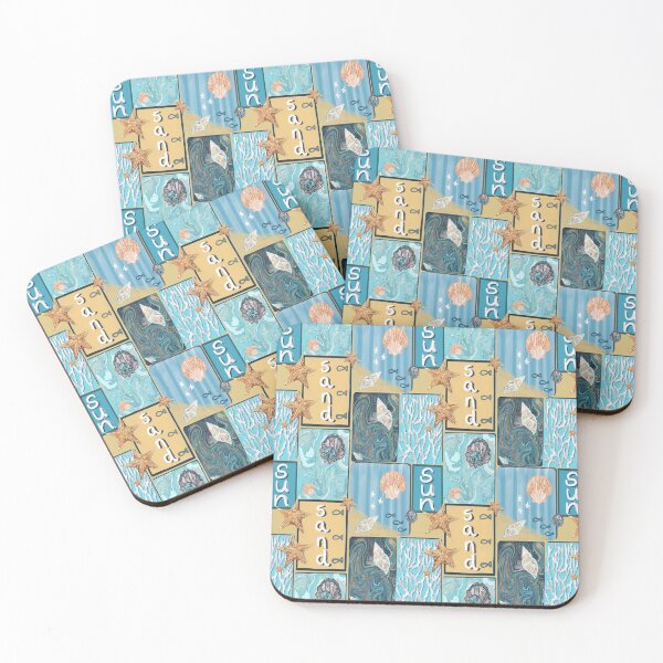 Item preview, Sun, sand and shells designed and sold by sueshormanart.