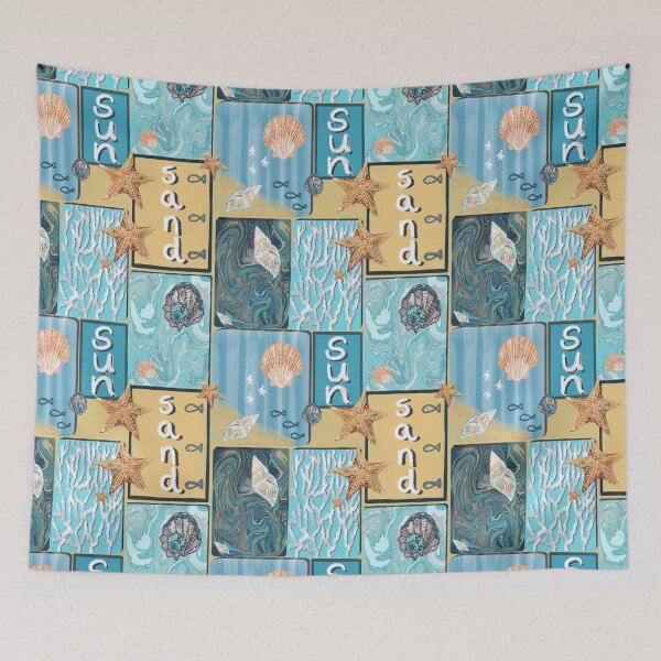 Item preview, Sun, sand and shells designed and sold by sueshormanart.
