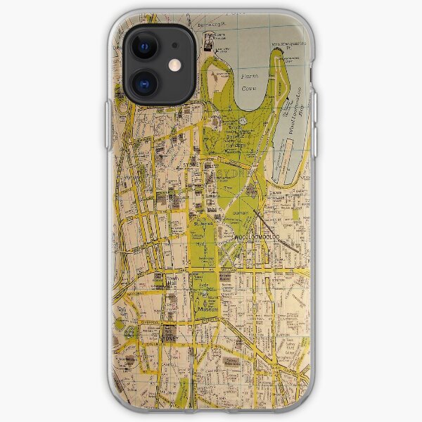 Sydney Stadtplan iPhone Flexible Hülle