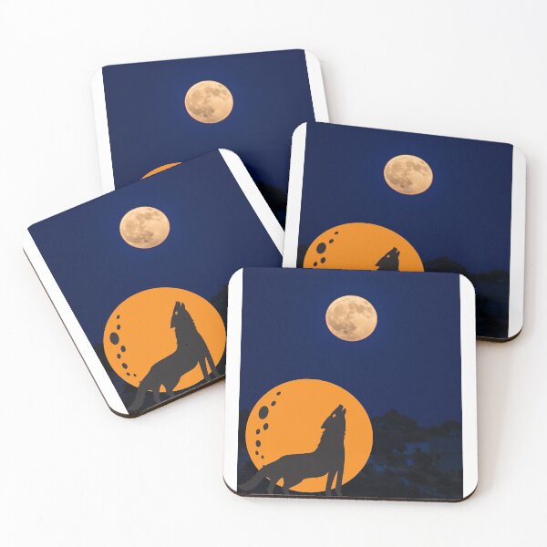 Item preview, Wolf Moon designed and sold by RaumCoCo.
