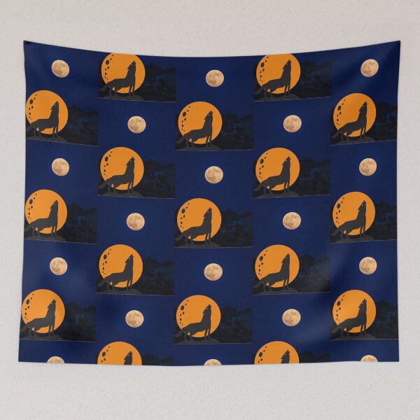 Item preview, Wolf Moon designed and sold by RaumCoCo.