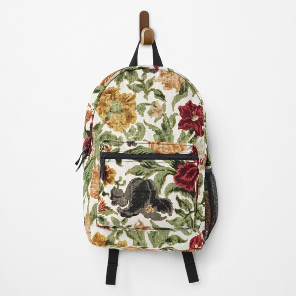 Item preview, Antique Italian Floral Textile Print designed and sold by Vicky Brago-Mitchell®.