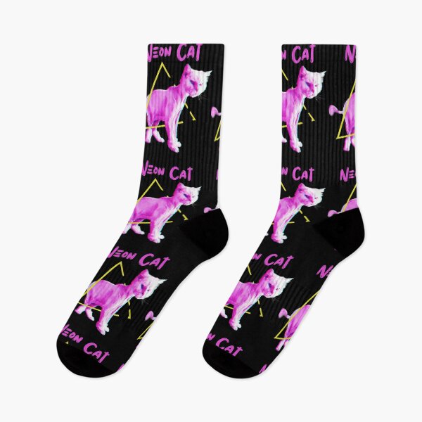 Item preview, Funky Neon Cat Design designed and sold by RaineOnMe.