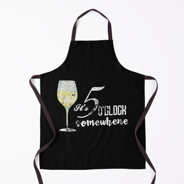 Item preview, It's 5 o'clock somewhere (white wine) vintage designed and sold by CarpenterPhoto.