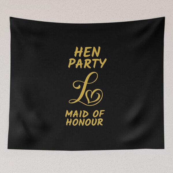 Item preview, HEN PARTY LOVE MAID OF HONOUR designed and sold by kawrdesigns.