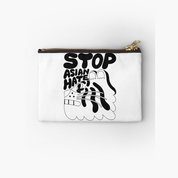 Item preview, Stop asian hate tiger black and white designed and sold by CHVRDesing.
