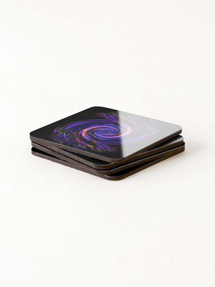 Thumbnail 4 of 5, Coasters (Set of 4), Smoke Design designed and sold by Ralad2021.