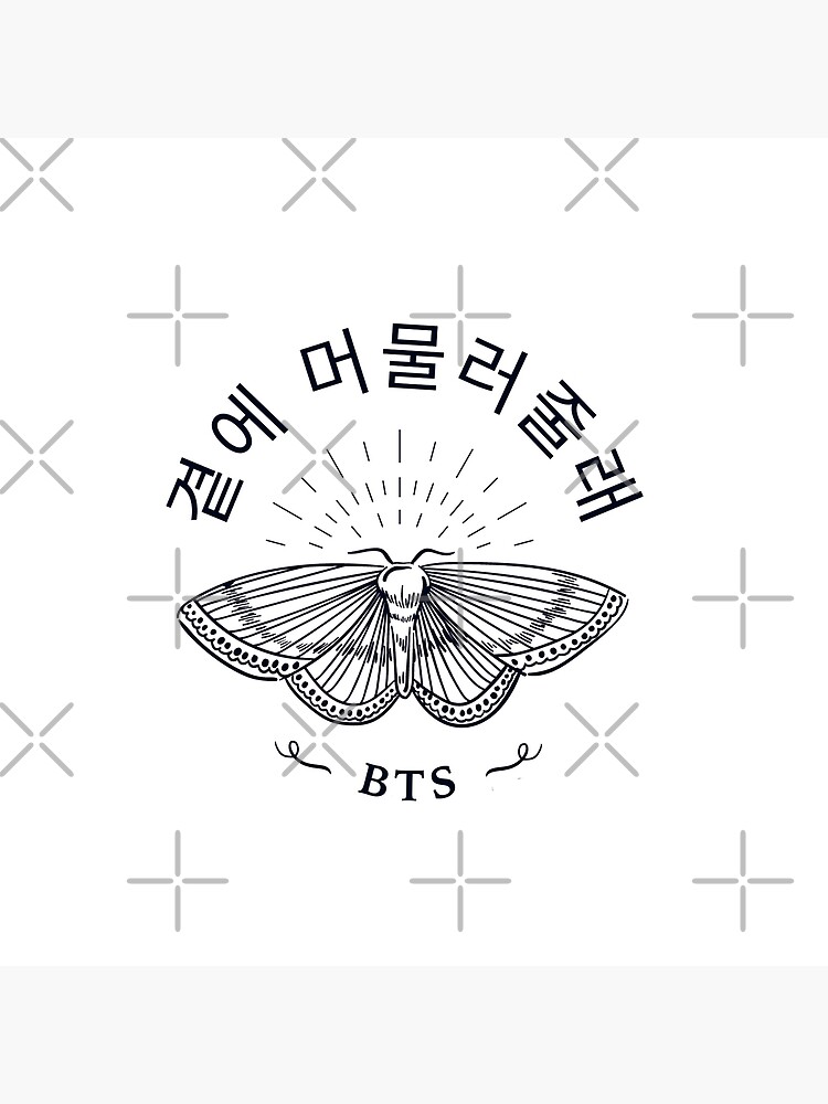 BTS Butterfly Black Kpop