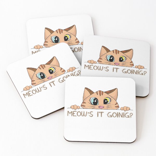 Item preview, Meow's It Going? designed and sold by ussastore.