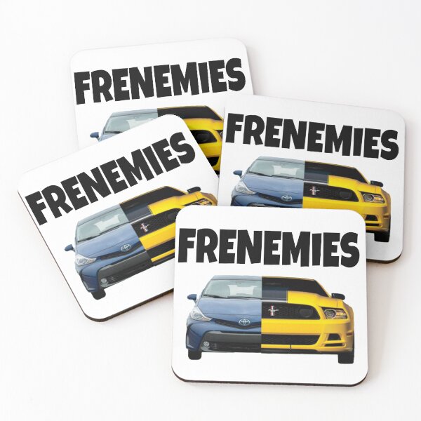 Item preview, FRENEMIES CAR designed and sold by Drawartista.