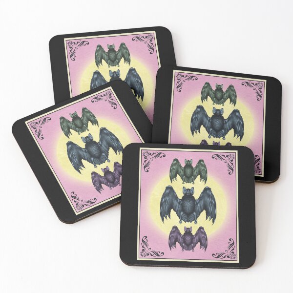 Item preview, Vintage Pastel Bats designed and sold by StoneVeinStudio.