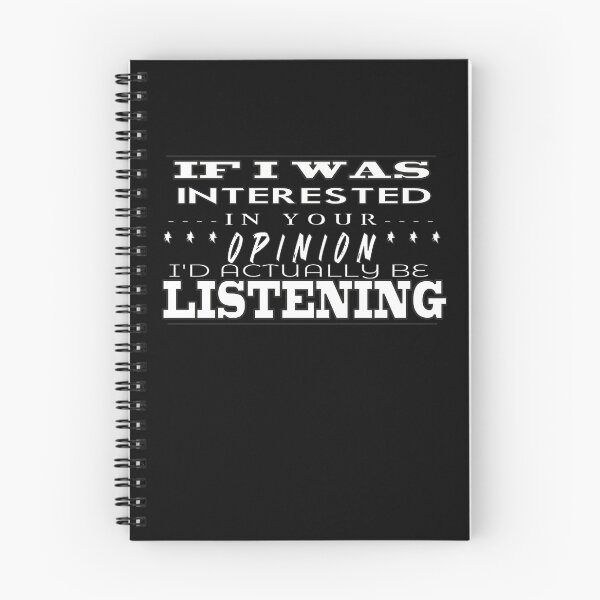 Item preview, If I Was Interested In Your Opinion, I'd Actually Be Listening designed and sold by Bugs-Boutique.